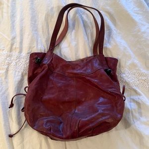 Vintage Lucky Brand Genuine Leather Shoulder Bag
